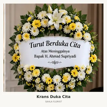 Krans Bunga Duka Kepulauan Meranti